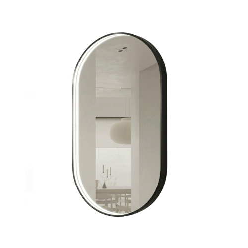 HardwareCity GLC LED ALUMINIUM FRAME MIRROR PL5090A402HSLED BLACK